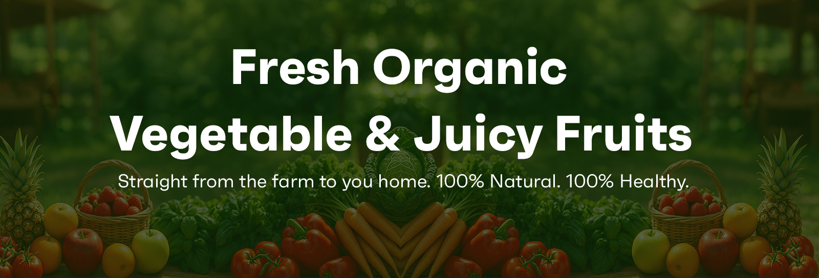 Fresh produce banner